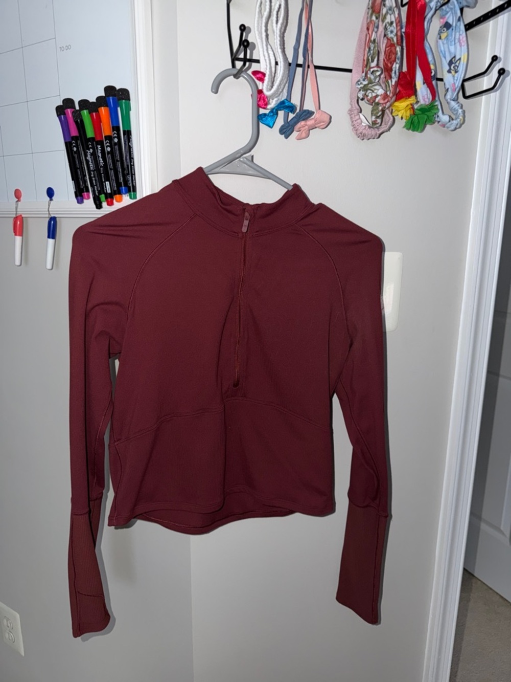 Lululemon Rulu half zip top Siz 6 in Savannah